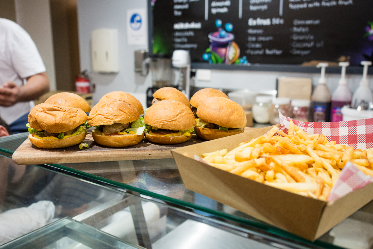 Dukes Cafe + Eatery burgers