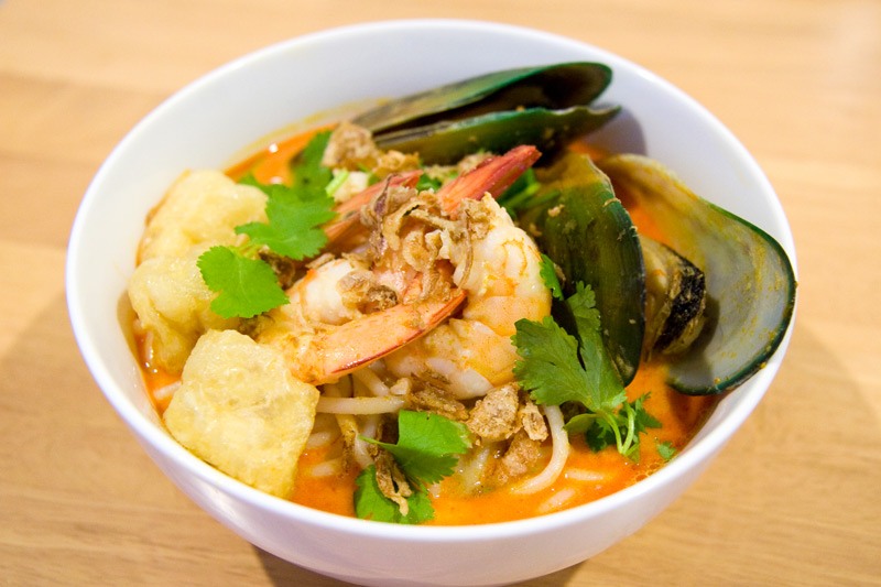 Laksa made from Prima Tatse Laksa Sauce Kit