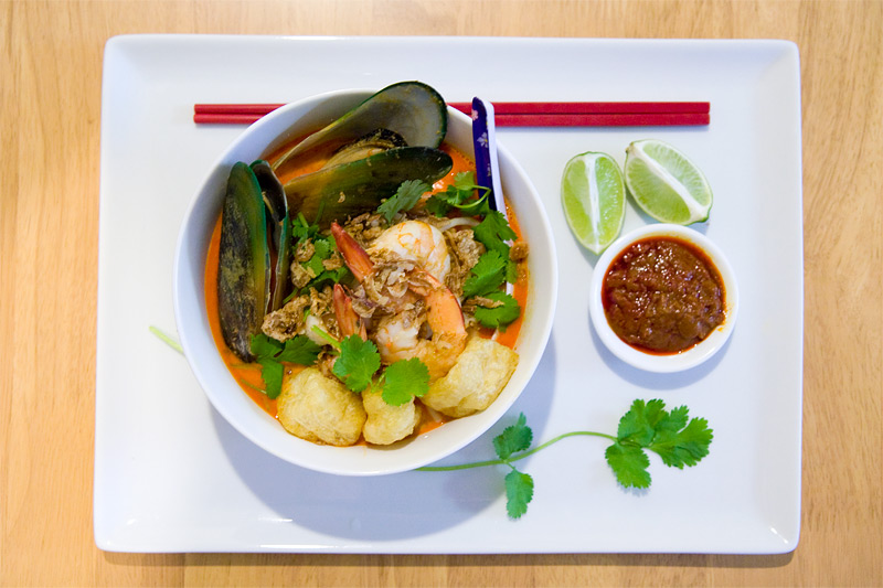 Laksa made from Prima Tatse Laksa Sauce Kit