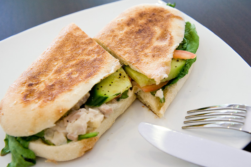 Kurt's Cakes - Chicken and salad panini