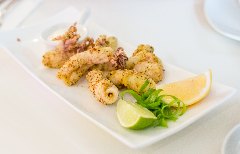 Bush spiced calamari