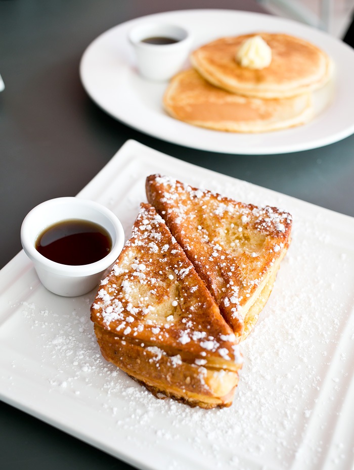 Cafe Bellissimo french toast with a twist