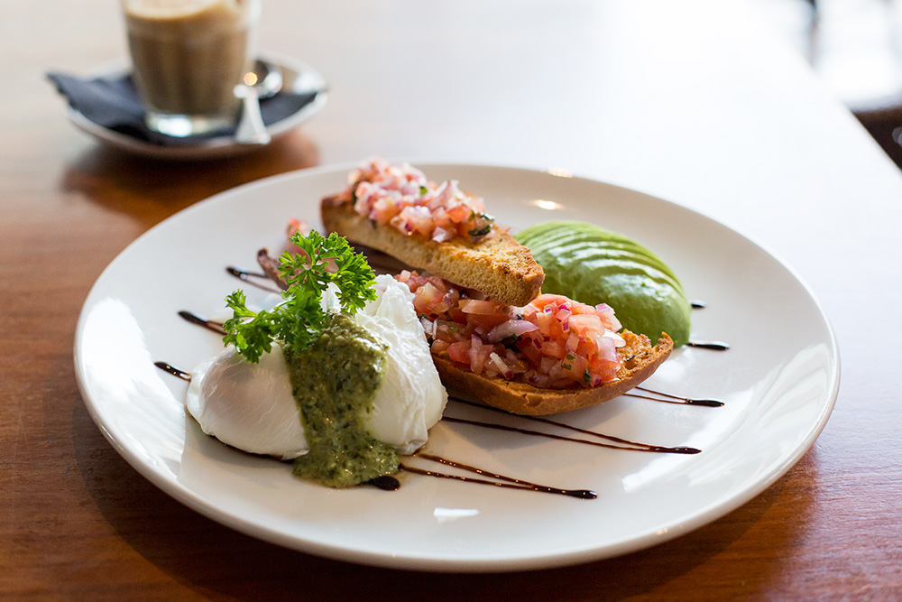 Ducks Nuts breakfast bruschetta
