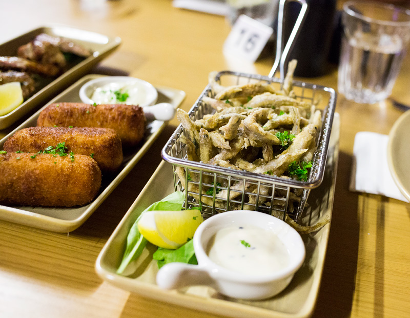 Anqiquity Greek Restaurant - fried whitebait